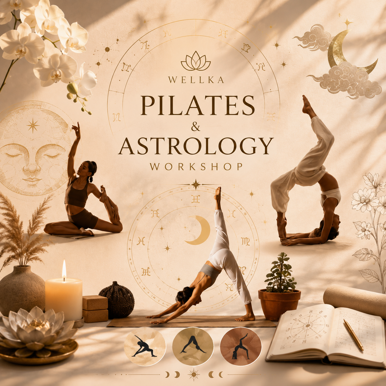 WELLKA PILATES & ASTROLOGY WORKSHOP