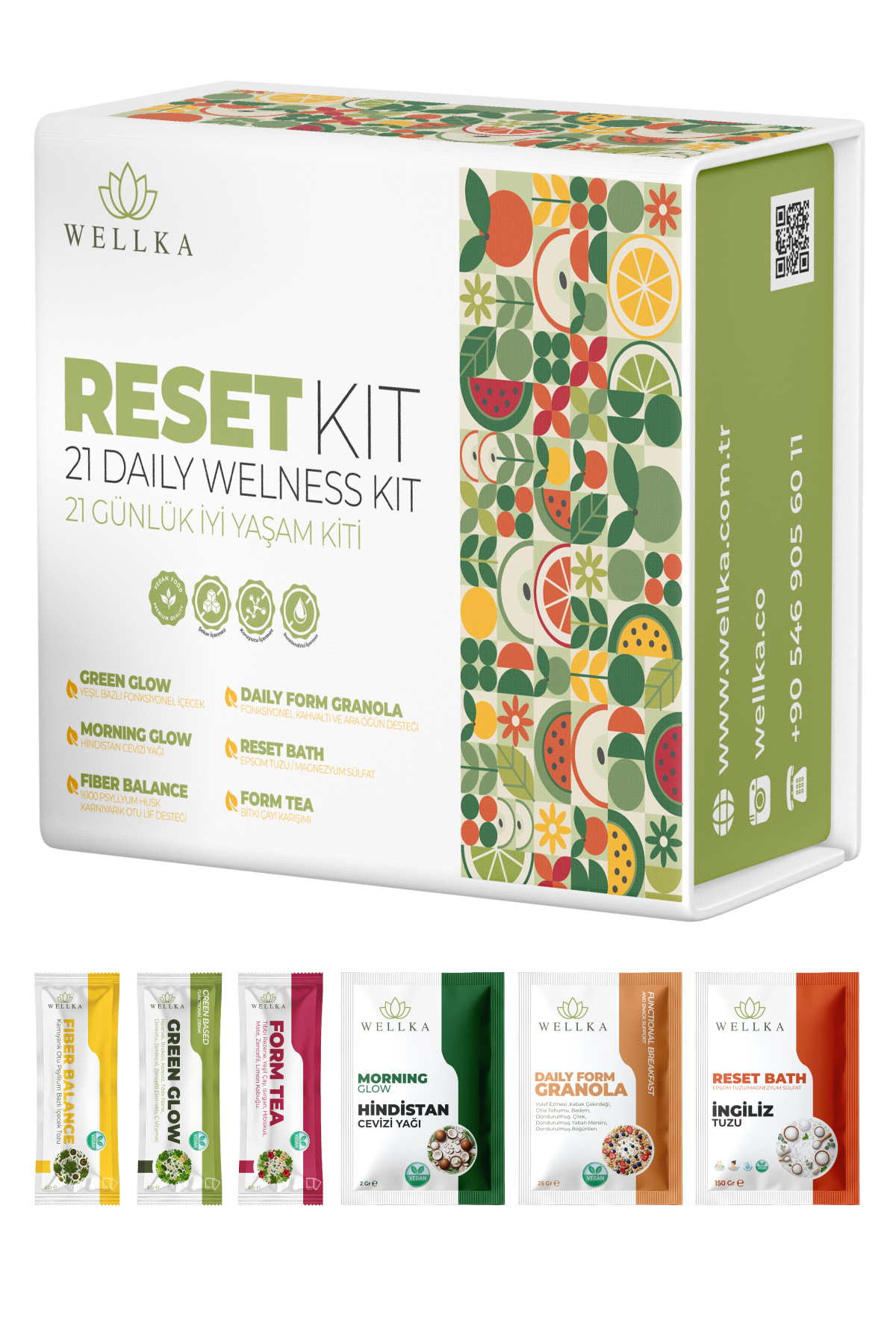 Wellka Reset Kit Rutin Set
